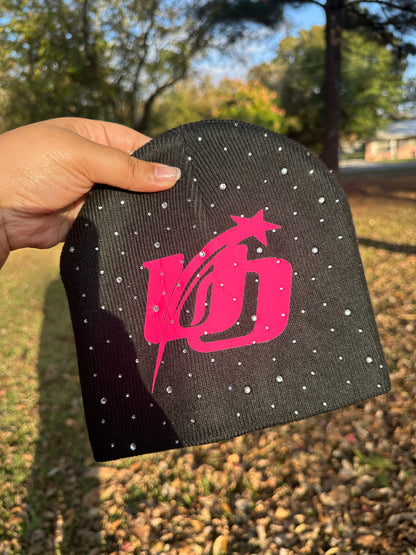 UO RHINESTONE BEANIE